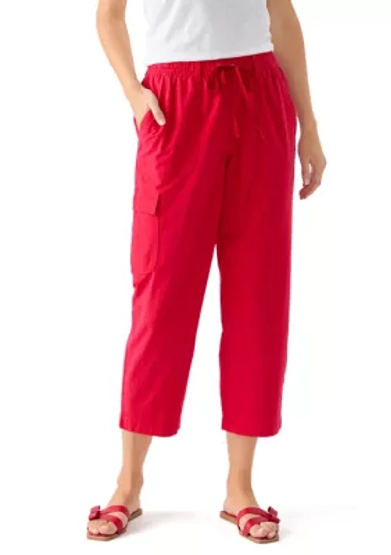 Women's Soft Cropped Pants