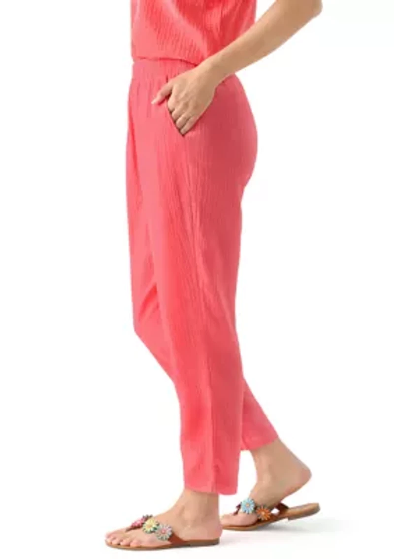 Women's Gauze Cropped Pants