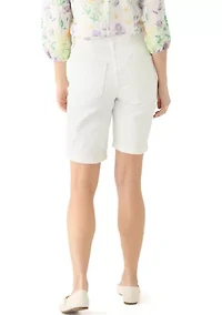 Women's Solid Bermuda Shorts