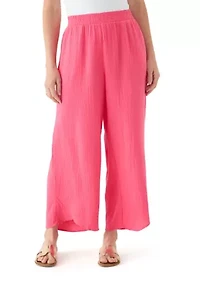 Women's Gauze Tulip Hem Pants