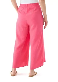 Women's Gauze Tulip Hem Pants
