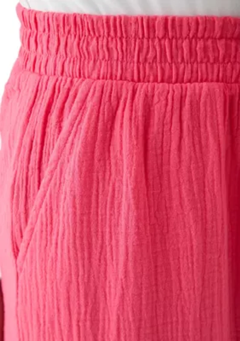 Women's Gauze Tulip Hem Pants