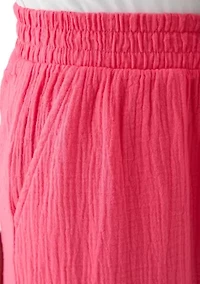 Women's Gauze Tulip Hem Pants