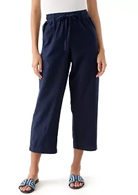 Petite Cropped Capri Pants