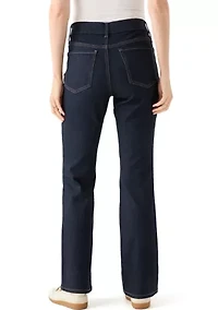 Women's Pull On Bootcut Denim Pants