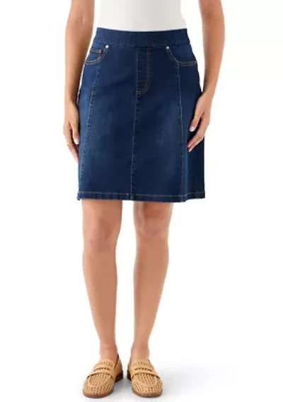 Women's A-Line Denim Skirt