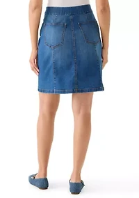 Women's A-Line Denim Skirt