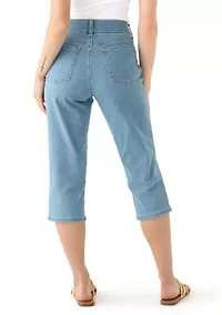 Petite Denim Capri Pants
