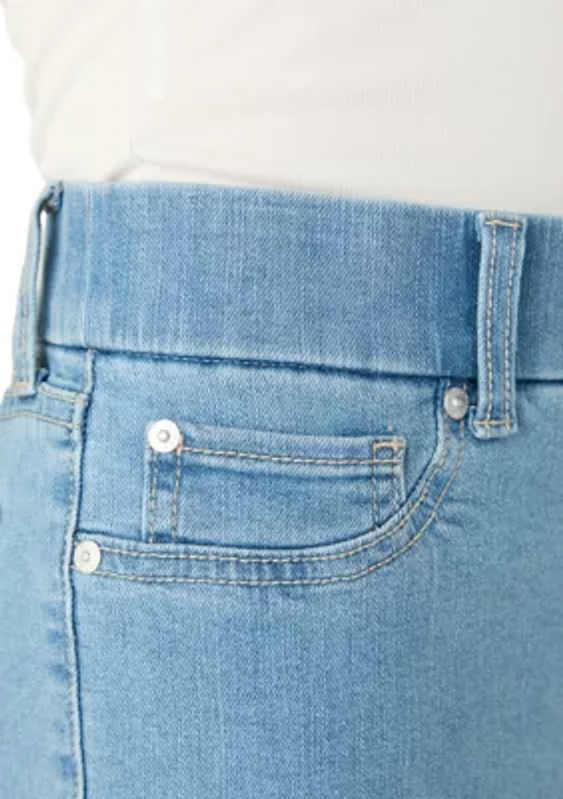 Petite Denim Capri Pants