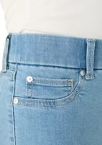 Petite Denim Capri Pants