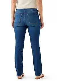Women's Pull On Straight Leg Jeans