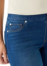 Women's Pull On Straight Leg Jeans