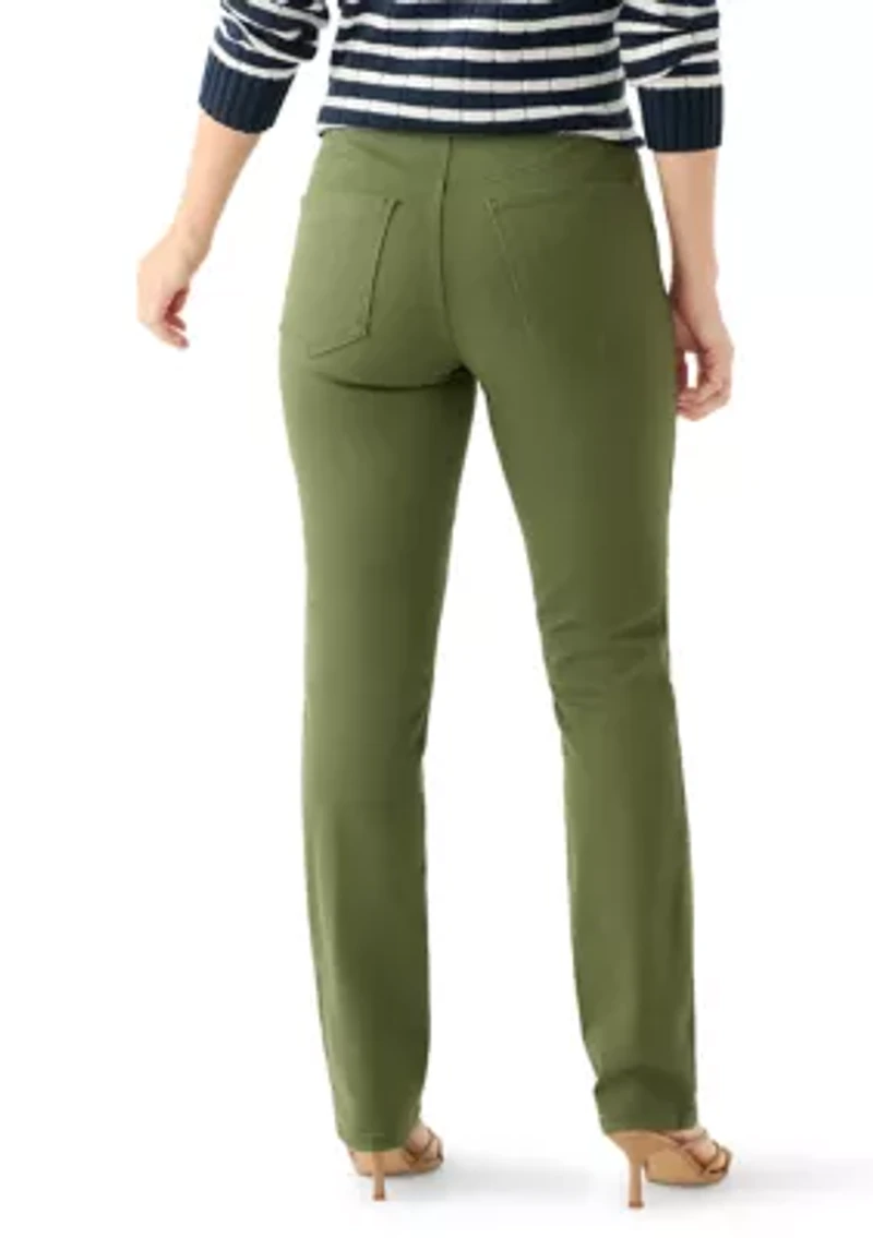 Women's Pull On Straight Leg Jeans