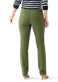 Women's Pull On Straight Leg Jeans