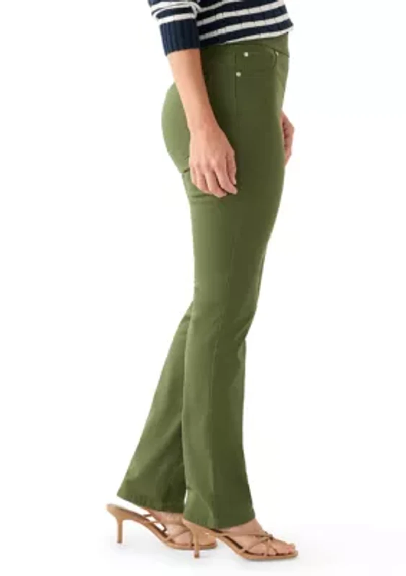 Women's Pull On Straight Leg Jeans