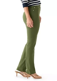 Women's Pull On Straight Leg Jeans