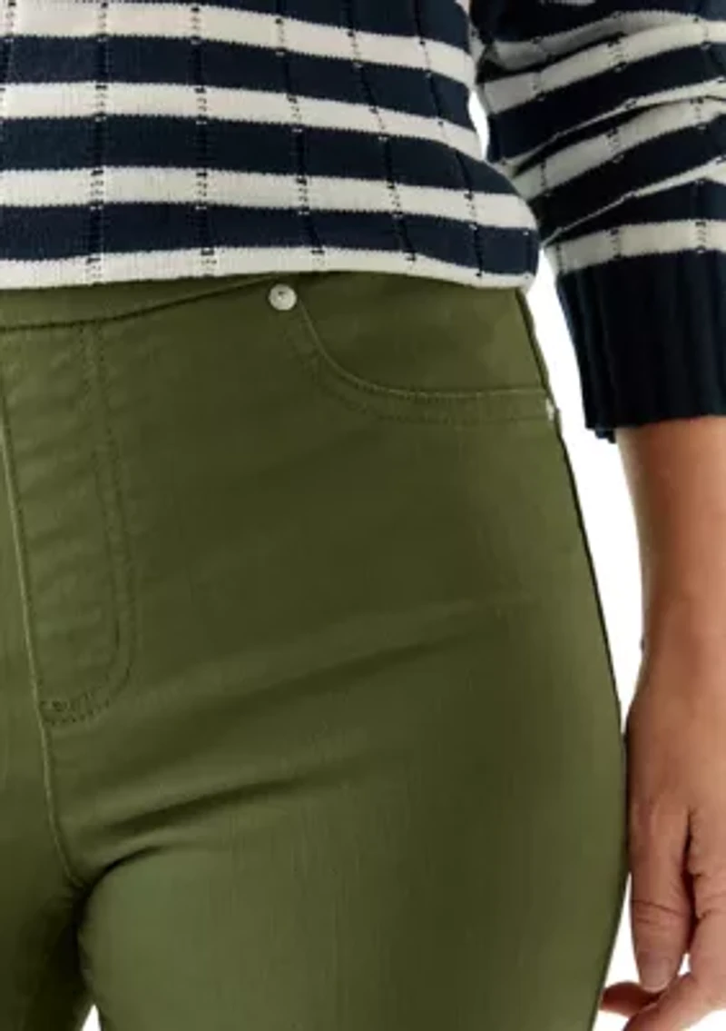 Women's Pull On Straight Leg Jeans