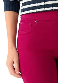Women's Pull On Straight Leg Jeans
