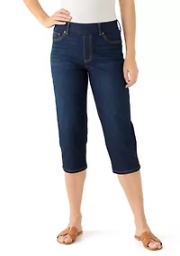 Women's Denim Capri Pants