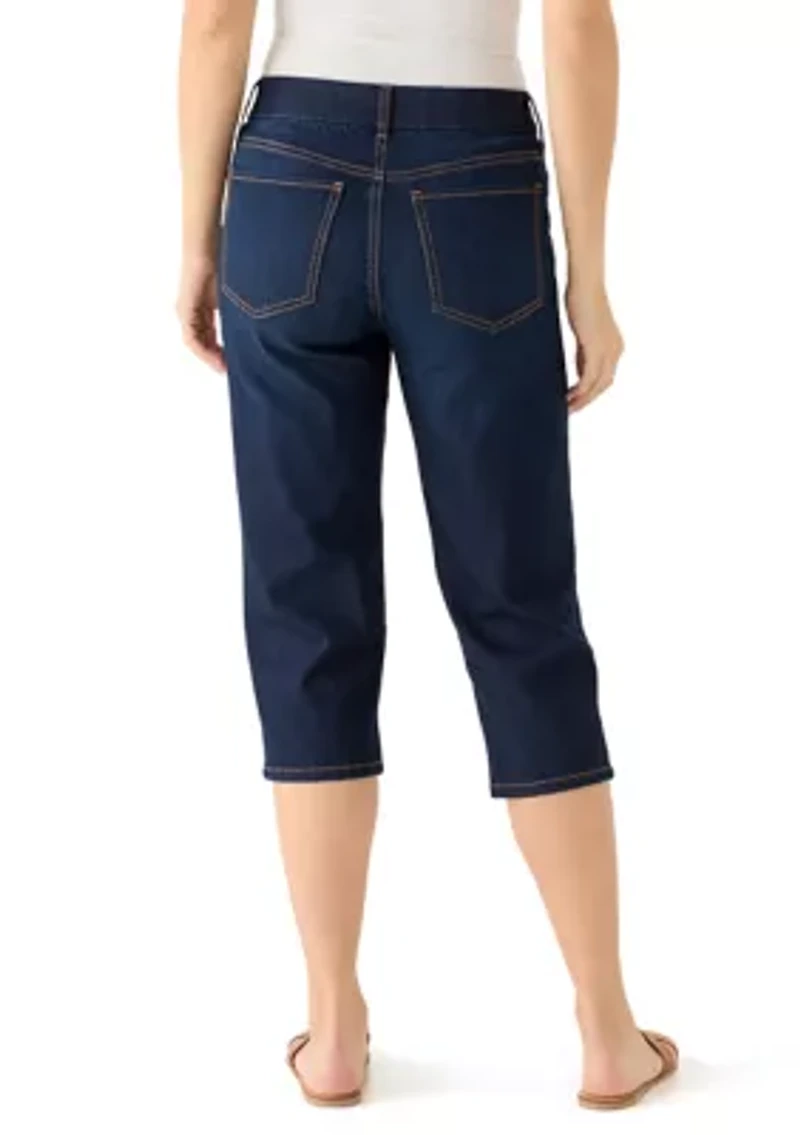 Women's Denim Capri Pants