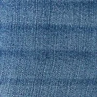 Women's Ladder Hem Denim Capri Pants