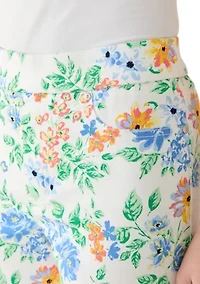 Women's Denim Capri Pants