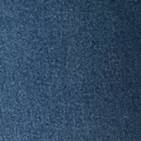 Plus Knit Denim Capri Pants