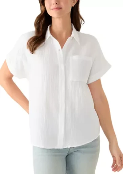 Women's Gauze Camp Shirt