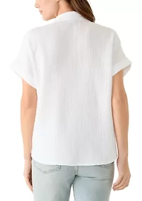 Women's Gauze Camp Shirt