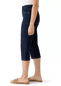 Petite Denim Capri Pants