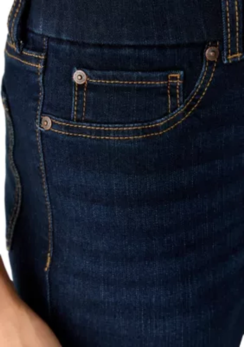 Petite Denim Capri Pants