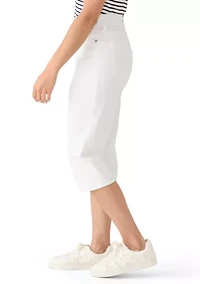 Petite Denim Capri Pants