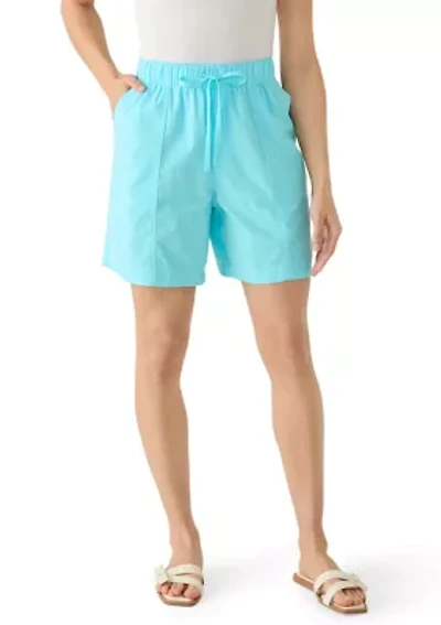 Petite Sheeting Shorts