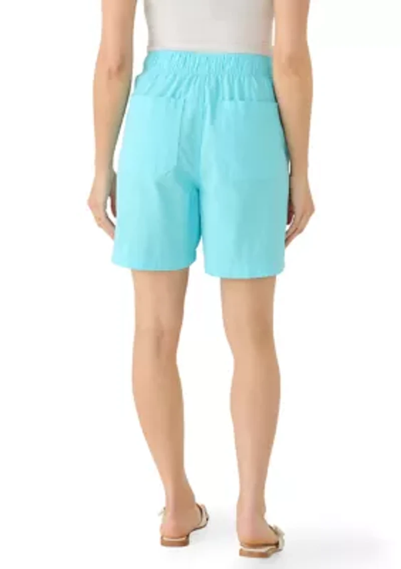 Petite Sheeting Shorts