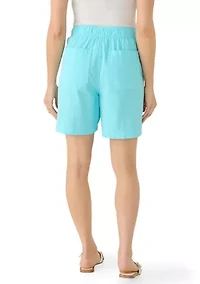 Petite Sheeting Shorts