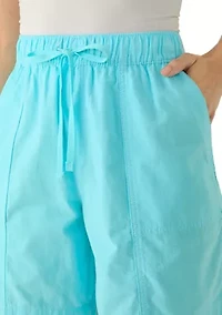 Petite Sheeting Shorts