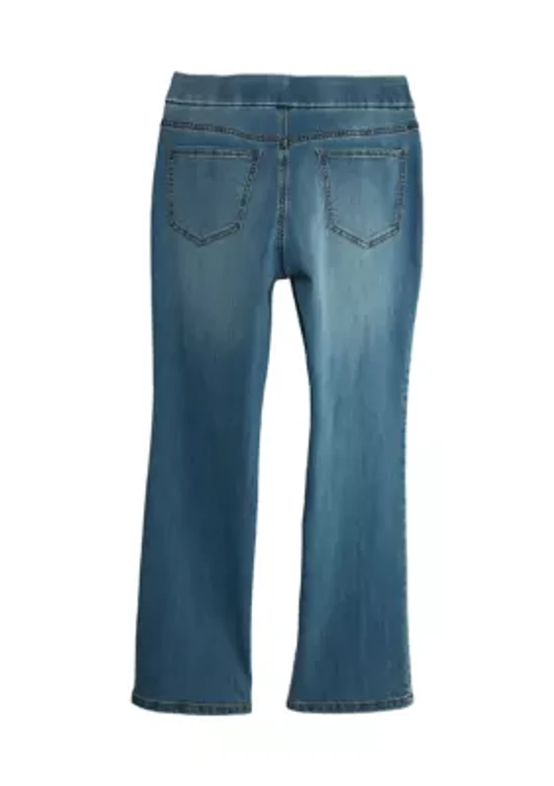 Petite Pull On Denim Jeans