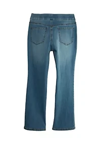 Petite Pull On Denim Jeans