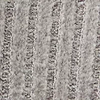 Women's Long Sleeve Ribbed Knit Mock Neck T-Shirt