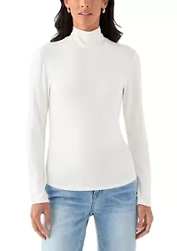 Women's Long Sleeve Turtleneck T-Shirt