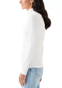 Women's Long Sleeve Turtleneck T-Shirt