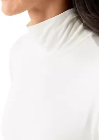 Women's Long Sleeve Turtleneck T-Shirt