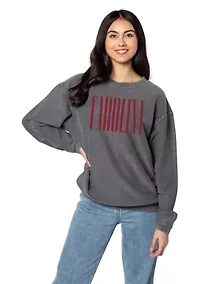 NCAA South Carolina Gamecocks Steel Corded Crew Sweatshirt