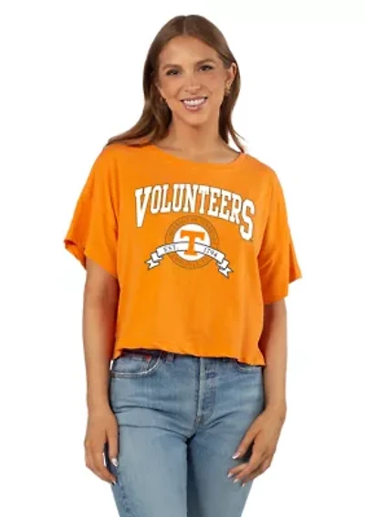 NCAA Tennessee Volunteers Sunshine Cropped T-Shirt
