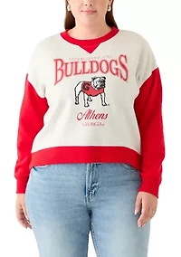 NCAA Georgia Bulldogs Legacy Crew Neck Sweatshirt