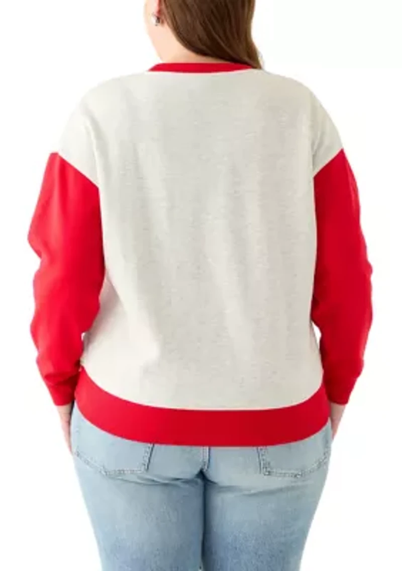 NCAA Georgia Bulldogs Legacy Crew Neck Sweatshirt