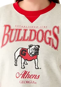NCAA Georgia Bulldogs Legacy Crew Neck Sweatshirt