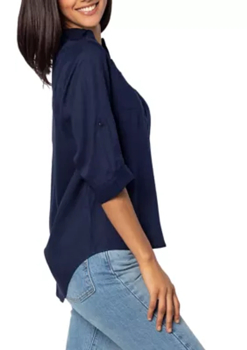 Plus NCAA Auburn Tigers Best Shot Button Down Shirt