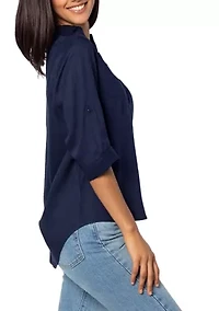 Plus NCAA Auburn Tigers Best Shot Button Down Shirt