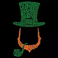 Women's Plus Word Art T-shirt - Leprechaun